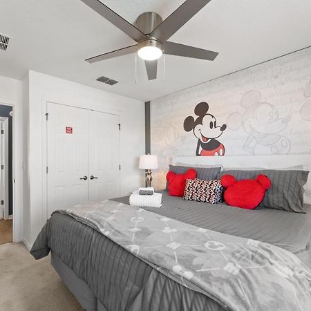 *Private Pool* Disney10Min - Magical Mickey Themed Home Kissimmee Exteriör bild