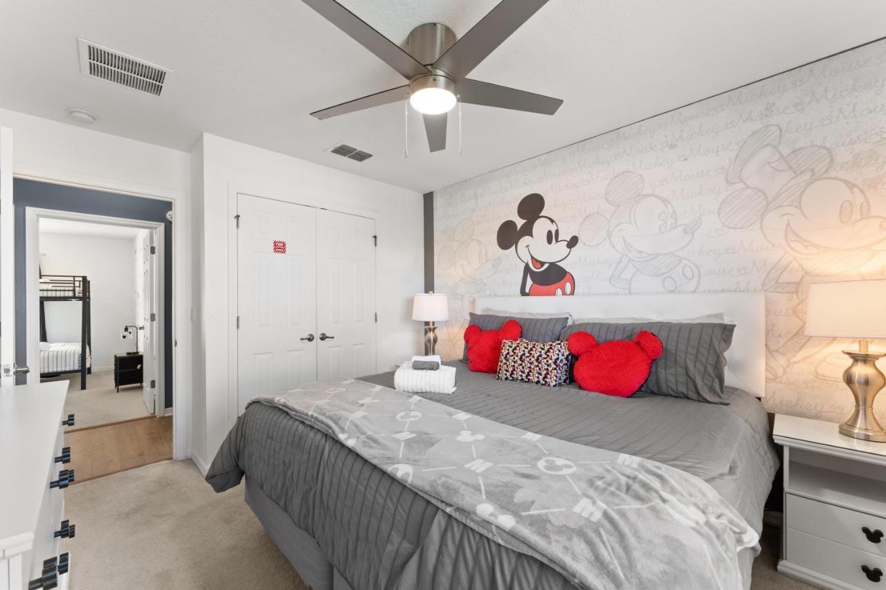 *Private Pool* Disney10Min - Magical Mickey Themed Home Kissimmee Exteriör bild